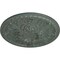 Ekena Millwork Tristan Ceiling Medallion (Fits Canopies up to 5 1/2"), Hnd-Painted Cloud Burst Crackle, 26"OD x 3"P CM26TNCBC - alternate 2